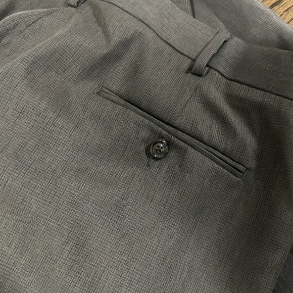 Savane Vintage Tailored 2 U Comfort Waist Men’s Trouser Work Pleated Pants 40/32 - Picture 14 of 16